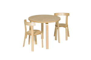 Home Corner 3 pc Dining Set - Birch ply