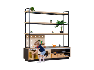 Role Play Hub with Open Shelving