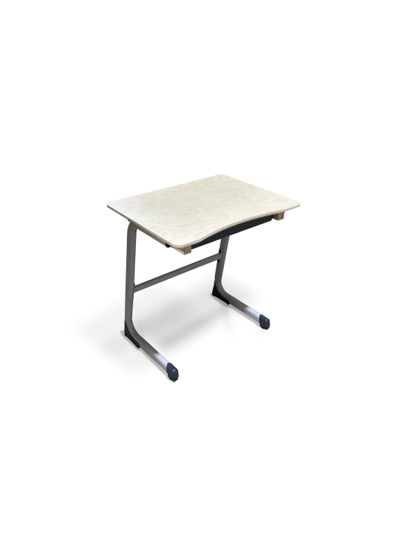 Single Student School Desk with Tote Tray Storage - Image 2