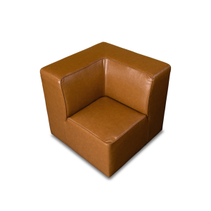 Willow Corner Couch Tan (White Background)