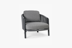 Arc Outdoor Armchair - Charcoal