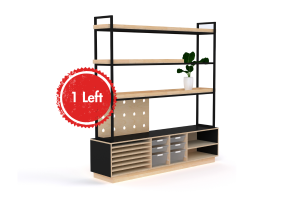 SAVE 20% - Art Hub with Open Tier Shelving