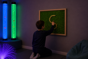 Sensory Sequin Drawing Board