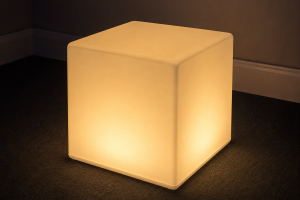 Rechargeable LED Sensory Cube Light