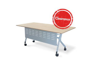Flip Table with Removeable Modesty Panel